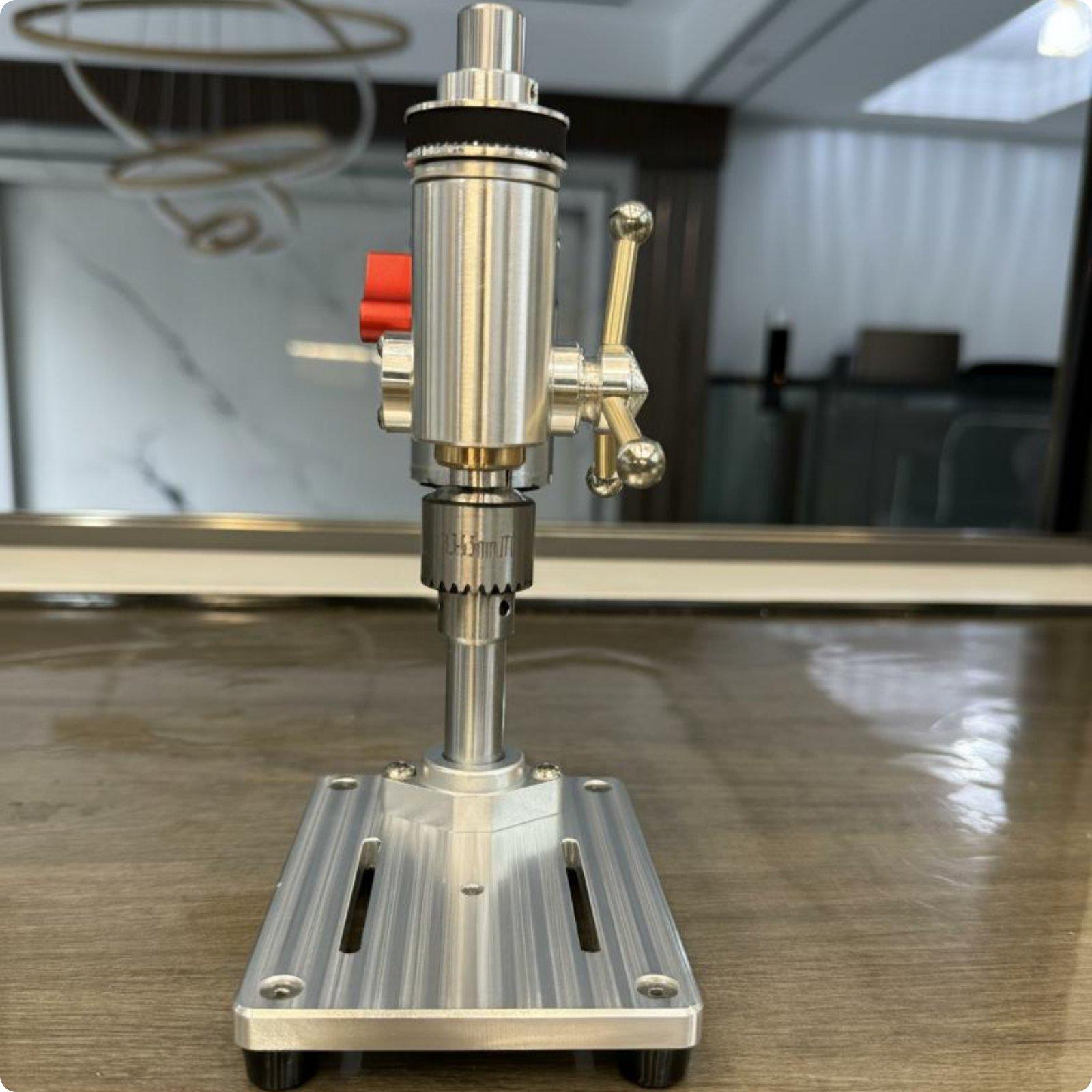 Drill Press - Taşınabilir Hassas Tezgah Matkabı Alüminyum Alaşımlı