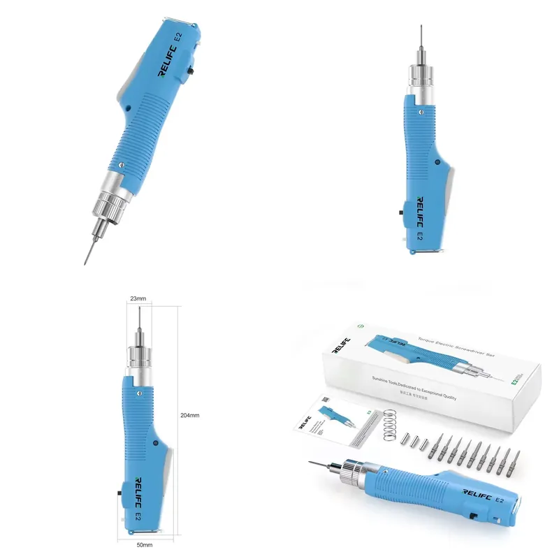 RELIFE E2 Torklu Elektrikli To - Screwdriver Set incelemesi ve fiyatı