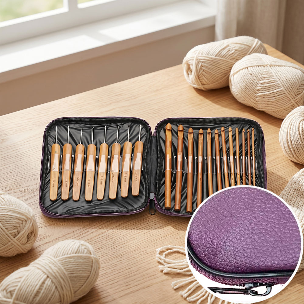 74 Parça Bambu Tığ Seti İplik  - Tool Set incelemesi ve fiyatı